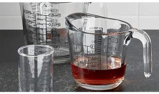 Crate & Barrel Glass Measuring Cups