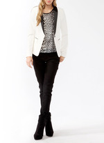 Thumbnail for your product : Forever 21 Satin Collar Blazer