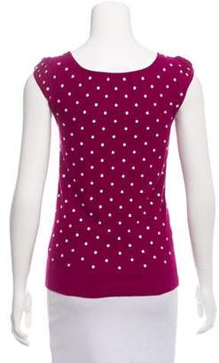 Marc by Marc Jacobs Polka Dot Knit Top