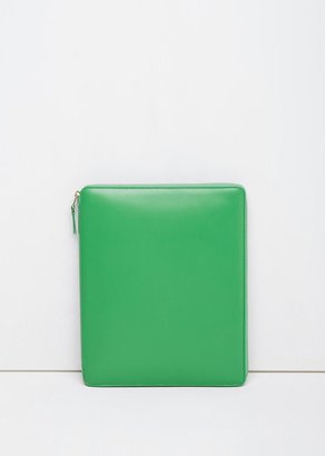 Comme des Garcons iPad Zip Case Green Size: One Size