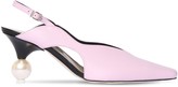 Thumbnail for your product : YUUL YIE 70mm Leather Sling Back Pumps