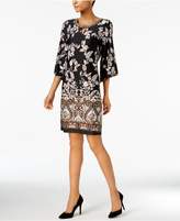 Thumbnail for your product : NY Collection Printed Embellished Dress