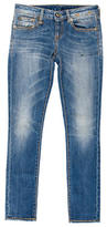 Thumbnail for your product : R 13 Paint Splatter Skinny Jeans