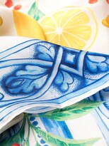 Thumbnail for your product : MC2 Saint Barth All-Over Print Lemon Blouse