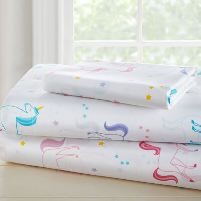 Wildkin Unicorn 100% Cotton Sheet Set