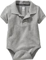 Thumbnail for your product : Old Navy Pique Polo Bodysuits for Baby