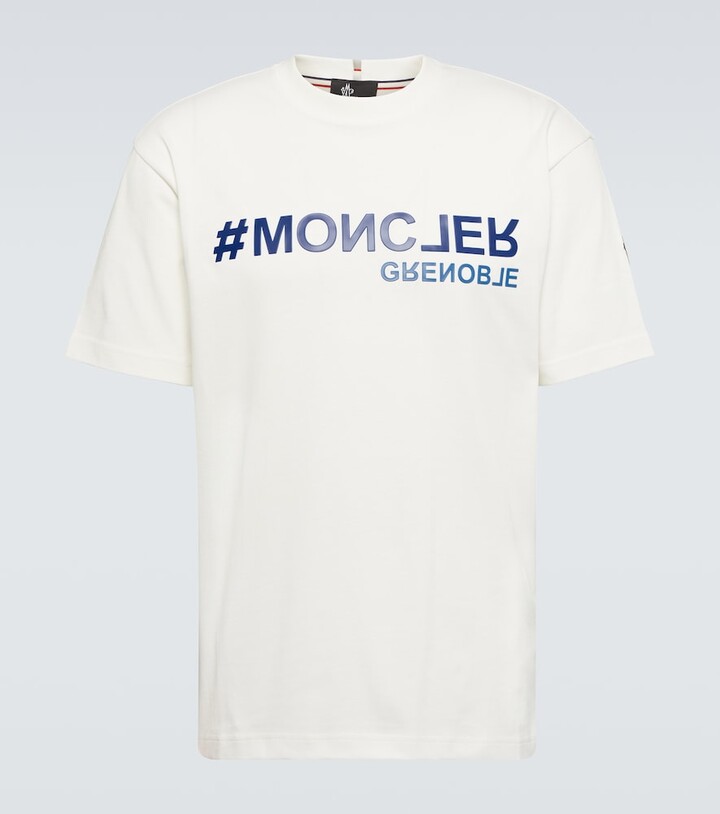 MONCLER GRENOBLE Day-Namic logo cotton jersey T-shirt