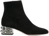 Thumbnail for your product : Sebastian Embellished Heel Boots