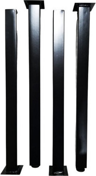 Heirloum(tm) 2″ Square Legs (set Of 4) With Adjustable Feet