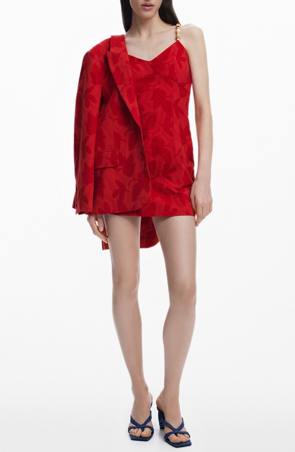 Desigual Floral Jacquard Minidress