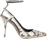 Thumbnail for your product : Alexander Wang Jodie Slingback Ankle-strap Pumps