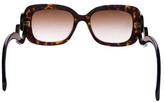 Thumbnail for your product : Prada Baroque Tortoiseshell Sunglasses