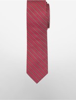 Thumbnail for your product : Calvin Klein Slim Tonal Red Silk Tie