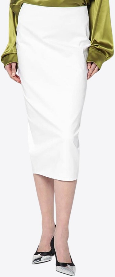 TheLatest Asymmetrical Midi Skirt