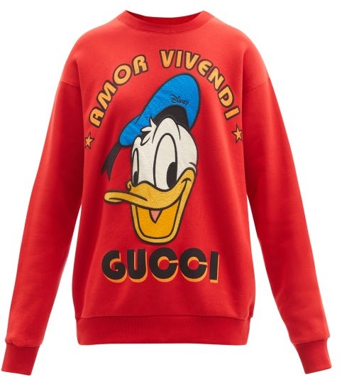 gucci sweatshirt red