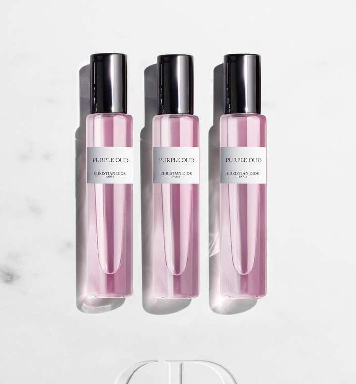 Christian Dior La Collection Privée Purple Oud Travel Spray Refill 3 Bottles of 15 ml