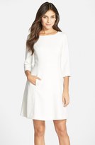 Thumbnail for your product : Vince Camuto Crepe A-Line Dress (Regular & Petite)