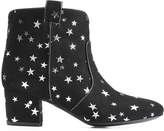 Thumbnail for your product : Laurence Dacade Suede Ankle Boots with Star Print