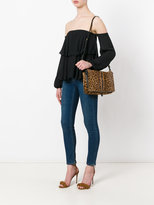 Thumbnail for your product : Jerome Dreyfuss Igor shoulder bag - women - Cotton/Lamb Skin/Calf Hair - One Size