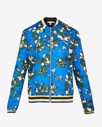 Ted Baker Blue floral bomber jacket