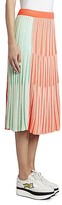 Thumbnail for your product : Kenzo Colorblock Ribbed Knit Midi Skirt