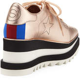 Thumbnail for your product : Stella McCartney Sneakelyse Stars Platform Sneakers
