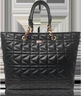 Thumbnail for your product : Karl Lagerfeld Paris K/Kuilted Black Leather Tote Bag