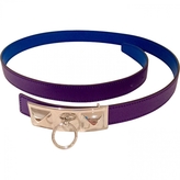 Thumbnail for your product : Hermes Purple Leather Belt