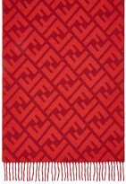 Thumbnail for your product : Fendi FF logo long scarf