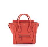 Céline Luggage Handbag Grainy Leather Nano