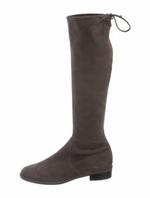 stuart weitzman boots grey