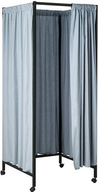 Symple Stuff Dian Don't Look at Me Portable Changing Room Divider with Wheels