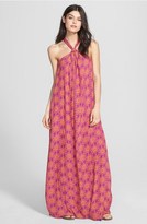 Thumbnail for your product : Ella Moss 'Moselle' Print Halter Maxi Dress