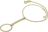 Thumbnail for your product : Genevieve Collection Women's 18K Yellow Gold Diamond Bar 2 Way Diamond Bracelet