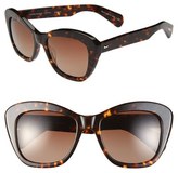 Thumbnail for your product : Oliver Peoples Women's 'Emmy' 55Mm Polarized Sunglasses - Sable Tortoise