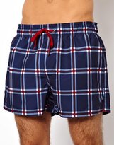Thumbnail for your product : Esprit Perth Check Swim Shorts