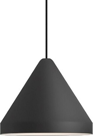 Vibia North LED Pendant Light in Grey, Size: Small