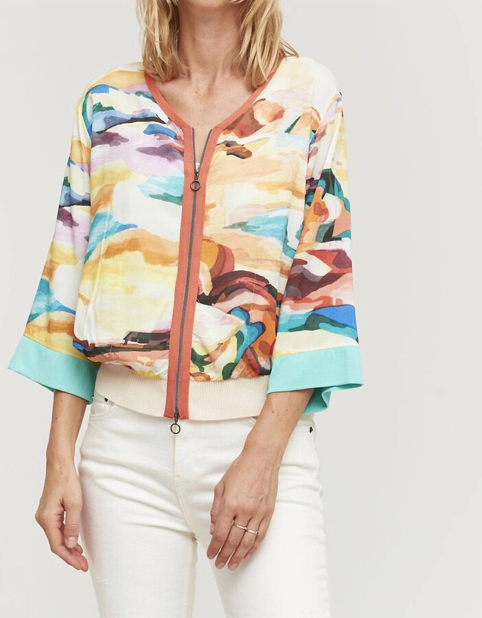 Aldo Martins Colorful Top/jacket In Yellow