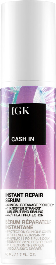 IGK Hair Cash In Instant Repair Multitasking Serum