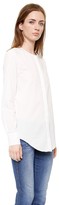 Thumbnail for your product : Derek Lam 10 Crosby Shirt with Pleated Back
