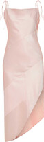 Thumbnail for your product : Amy Lynn Gracie Pink Satin Slip Dress