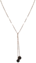 Thumbnail for your product : ginette_ny Black Pink gold Long necklace