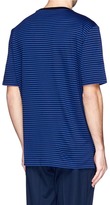 Thumbnail for your product : Lanvin Triangle insert Bengal stripe T-shirt