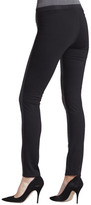 Thumbnail for your product : Paige Denim Paloma Mix-Fabric Leggings