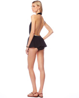 Thumbnail for your product : Michael Kors Plunge Ruffle Maillot