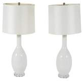Thumbnail for your product : Arteriors Pair of Opaque Glass Lamps
