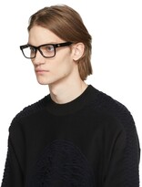 Thumbnail for your product : Versace Black Medusa Coin Optical Glasses