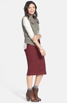 Thumbnail for your product : Nordstrom Search for Sanity Lace Midi Skirt Exclusive)
