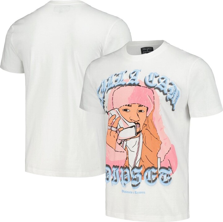 Reason Men's and Women's White the Diplomats Killa Cam T-Shirt