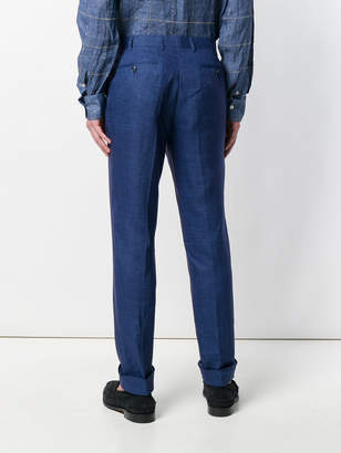 Canali classic tailored trousers